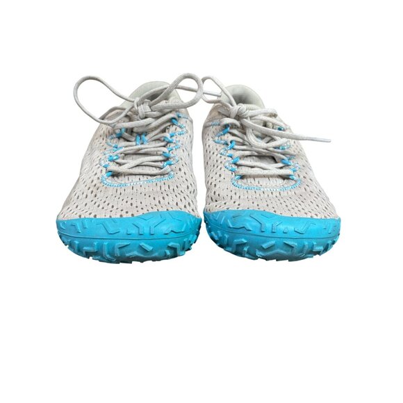 Merrell Vaport Glove 6 Womans tan blue vibram Trail running sneakers Sz 9 - Picture 11 of 16